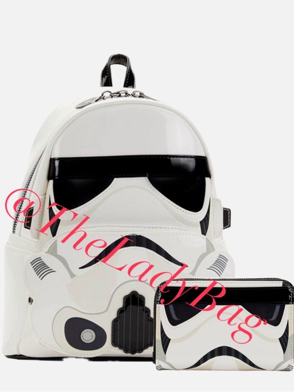 Loungefly  NWT  Star Wars Stormtrooper
Lenticular Mini Backpack w/wallet